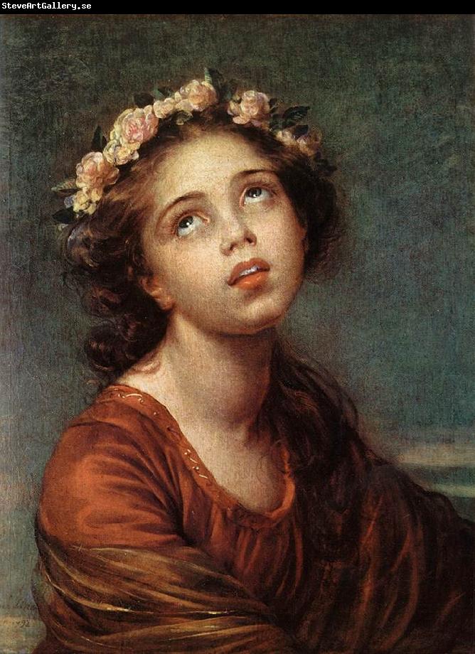 VIGEE-LEBRUN, Elisabeth The Daughter's Portrait   RT